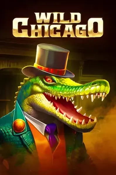 Crocodile en costume et chapeau haut de forme